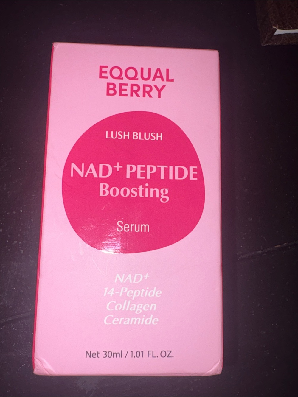 Lush Blush NAD+ Peptide Boosting Serum - Pink